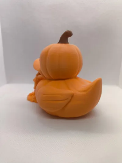 Halloween Pumpkin Duck by Dindon 3D MakerWorld: Download Free 3D Models