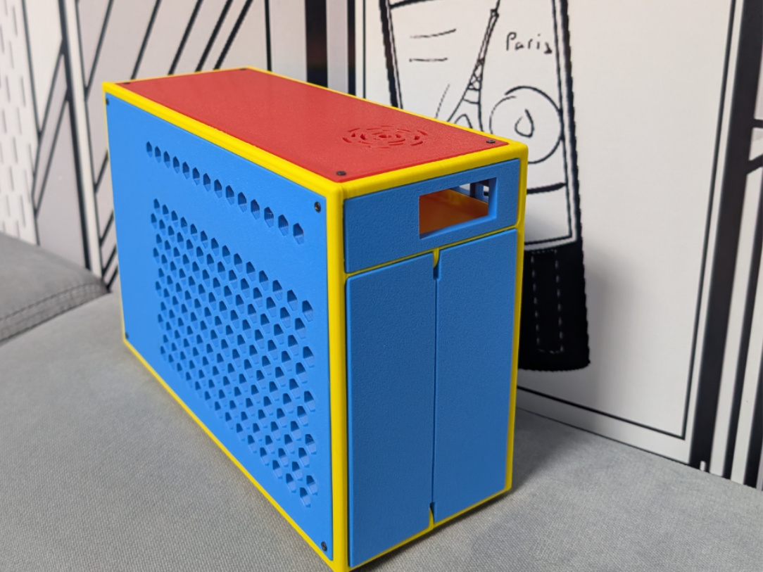 Modular Raspberry Pi 5 & Dual HDD NAS Enclosure