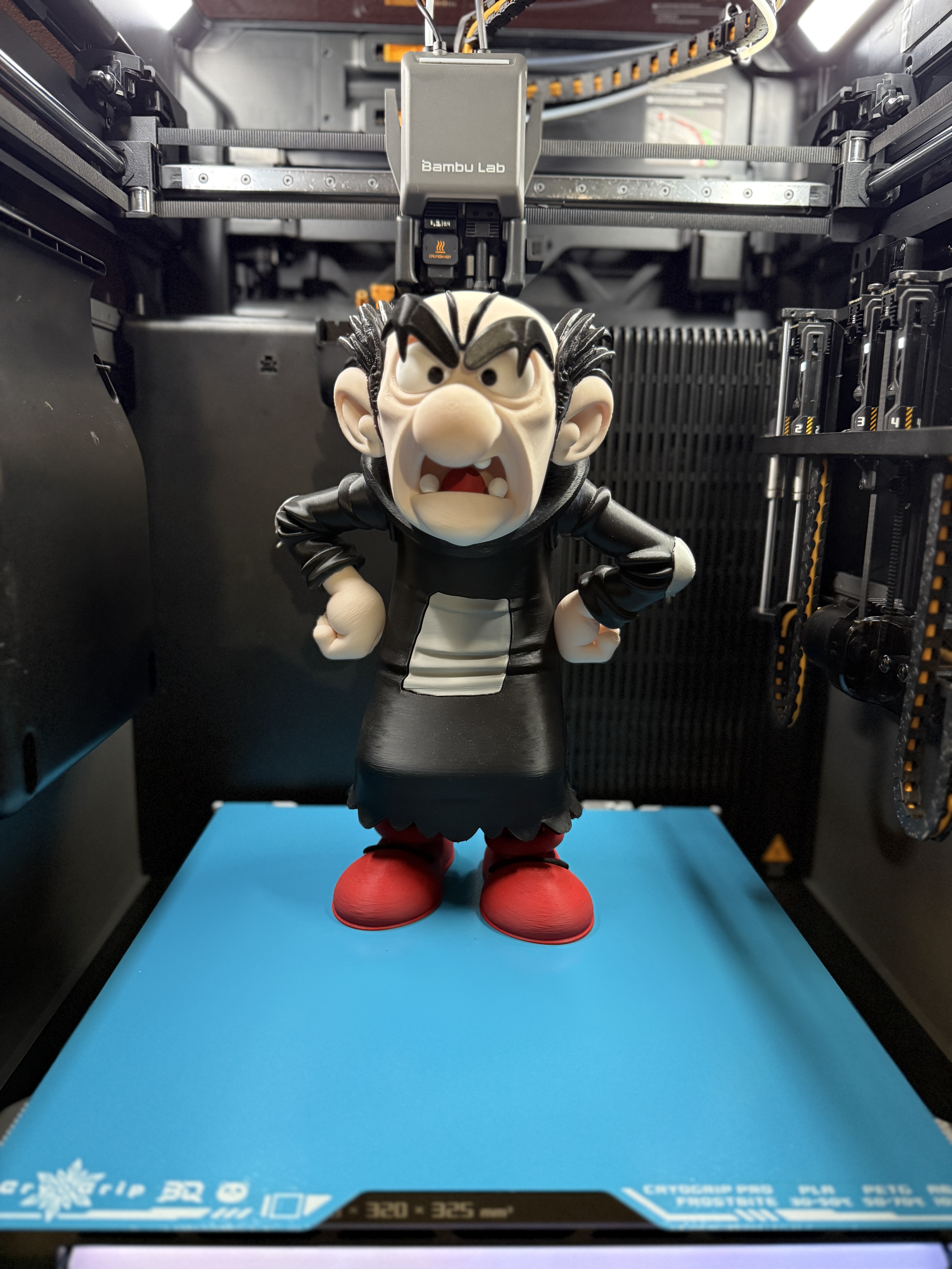 Gargamel - No AMS - Smurfs - Free 3D Print Model - MakerWorld