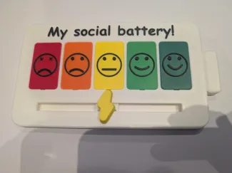 My Social Battery — “how charged do I feel?”