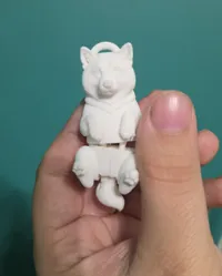 Clean - single color, pre-supported, 0.2mm layer