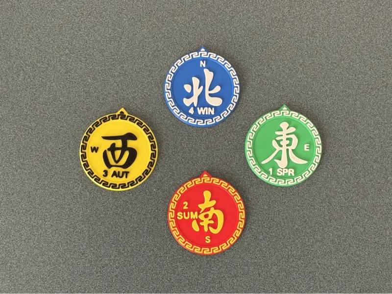 Mahjong Wind + Season Tokens