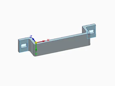 Clamp for 100x50 profile 2x