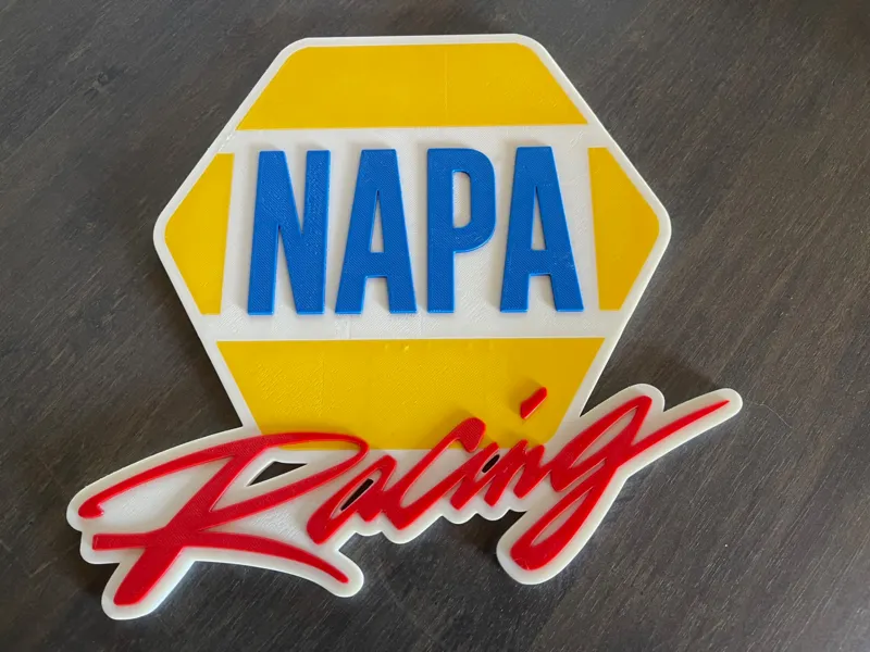 NAPA Racing Sign