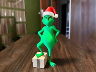 The Grinch Mini Figurine – Multi-Color no AMS