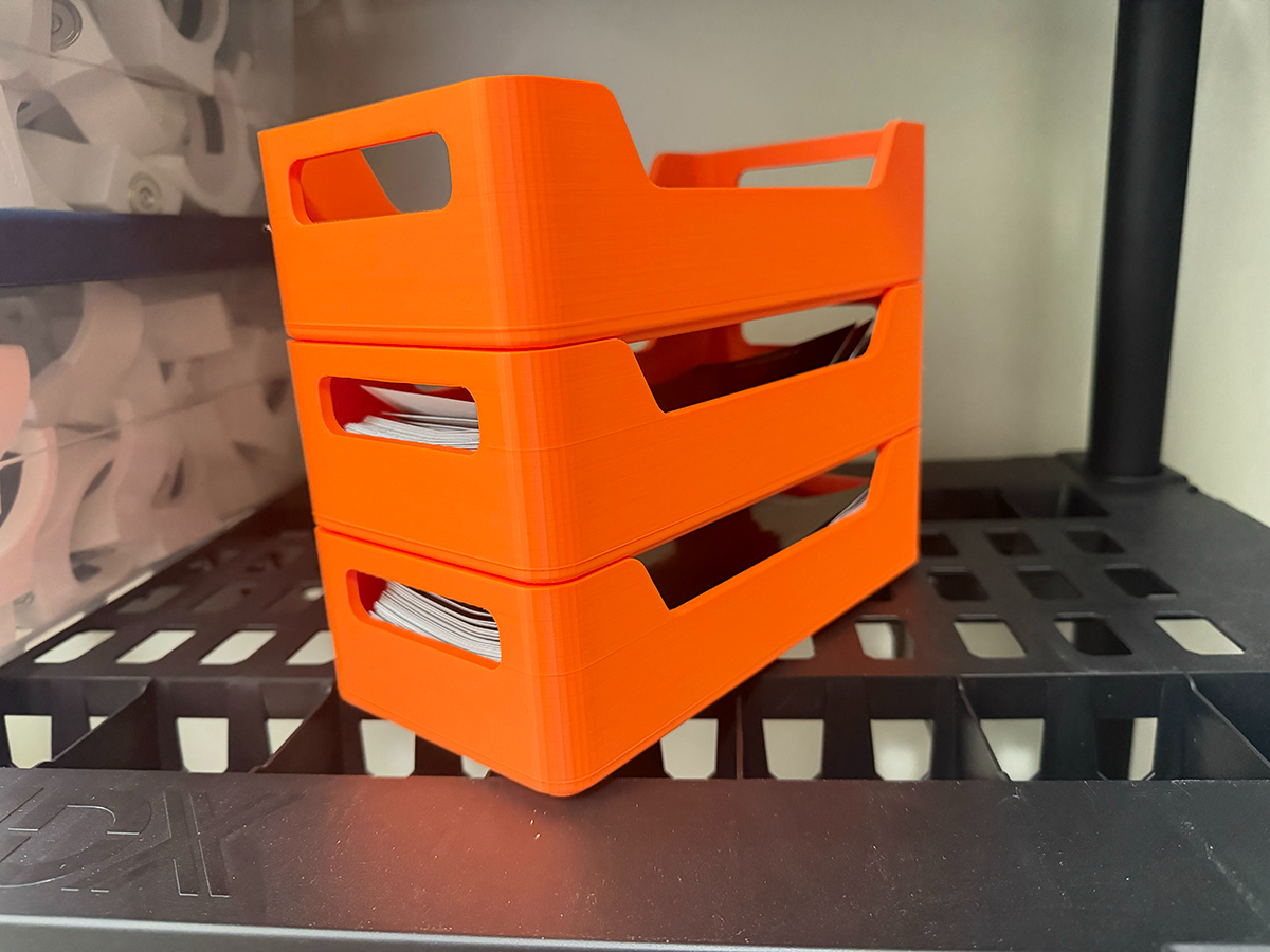Stackable Storage Bin – Simple, Strong, Modern