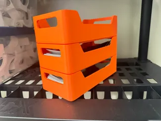 Stackable Storage Bin – Simple, Strong, Modern