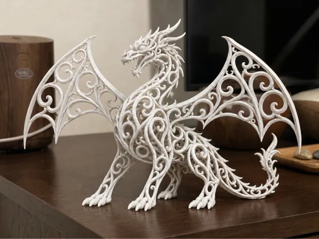 Drago voronoi Il guardiano di Avorio