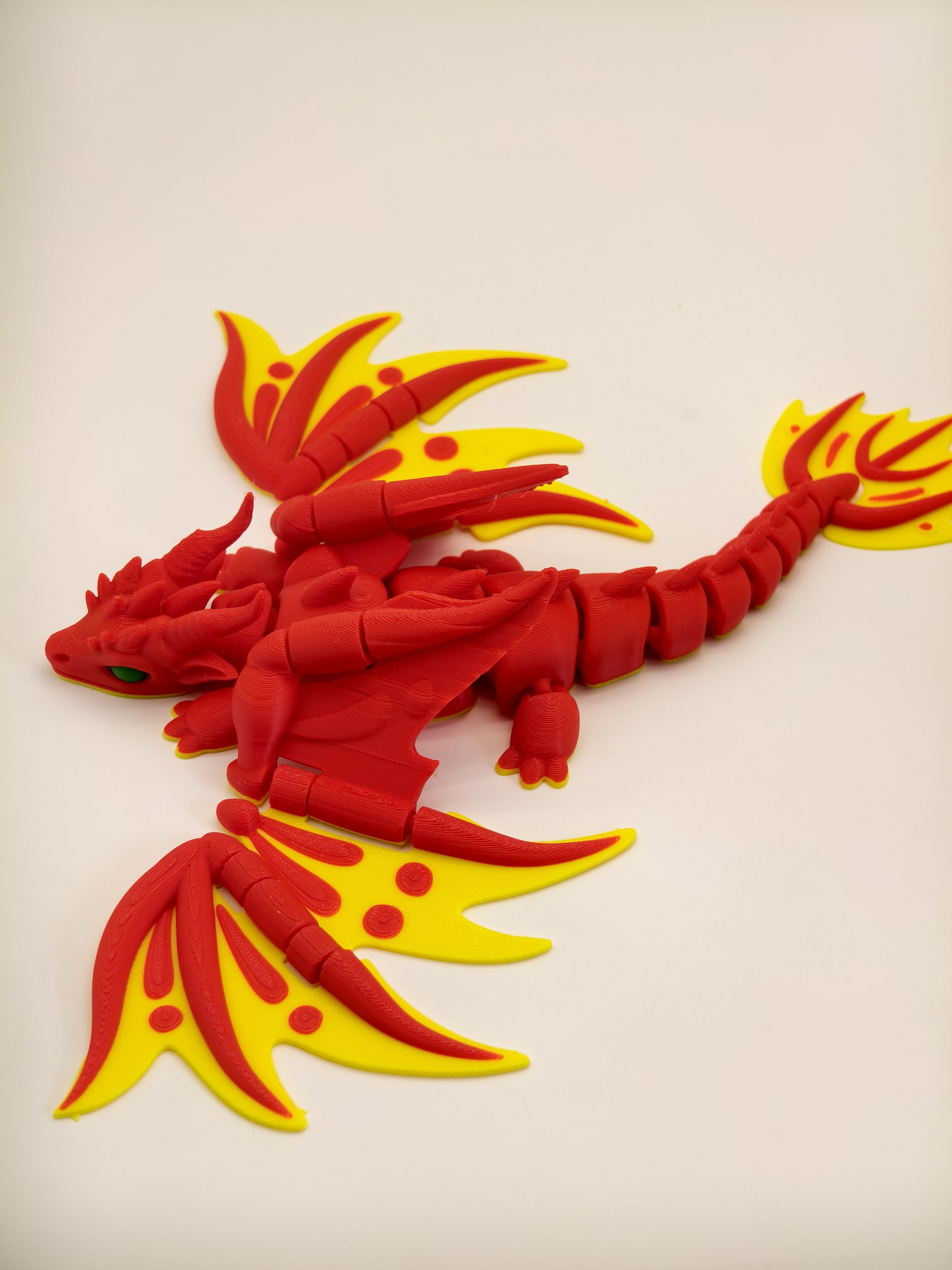 Miniatura 2 do modelo 3D 小火龙，无需支撑，MINI可打