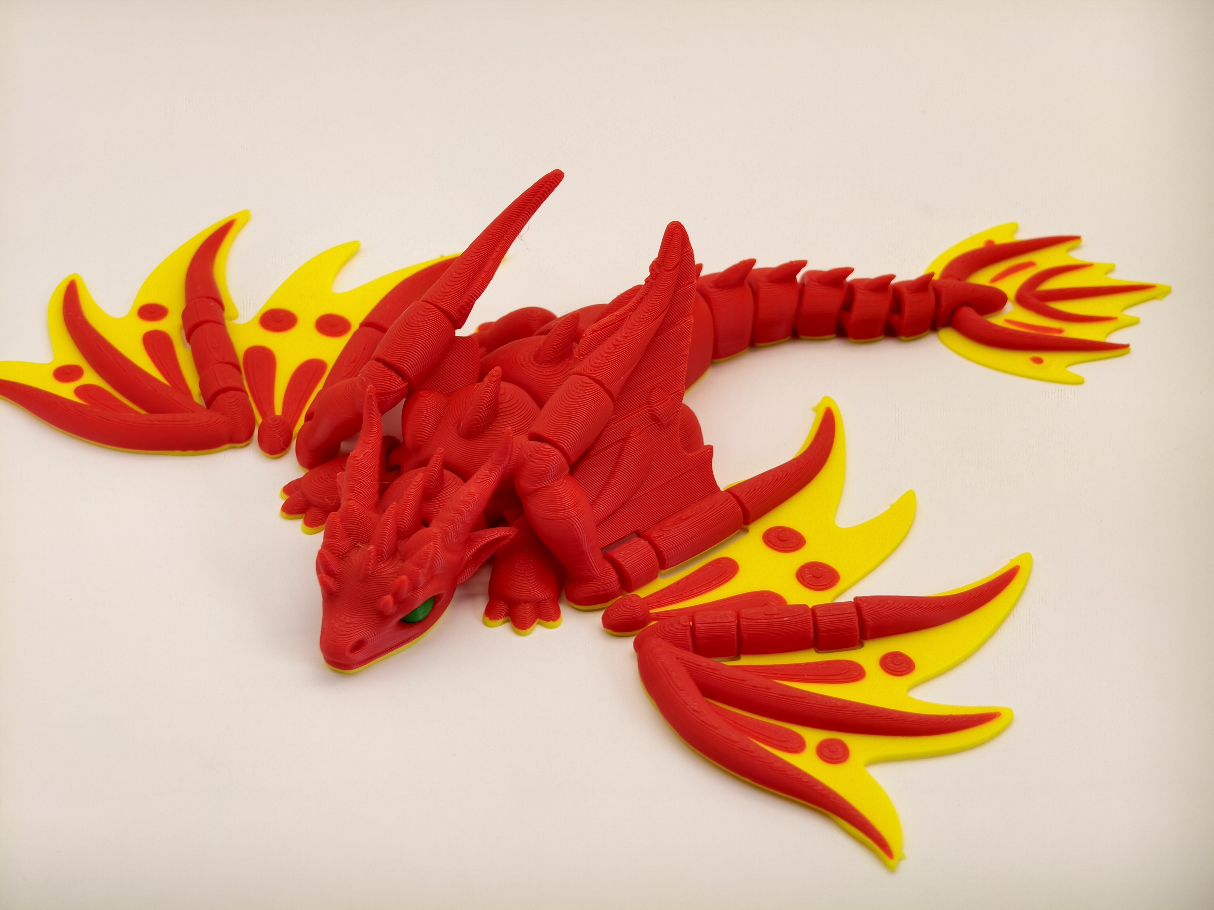 Miniatura 7 do modelo 3D 小火龙，无需支撑，MINI可打