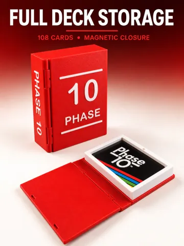 Organizador: Phase 10 Book - Full 108-Card Deck Storage — vista de referencia 2