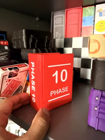 Organizador: Phase 10 Book - Full 108-Card Deck Storage — vista de referencia 3