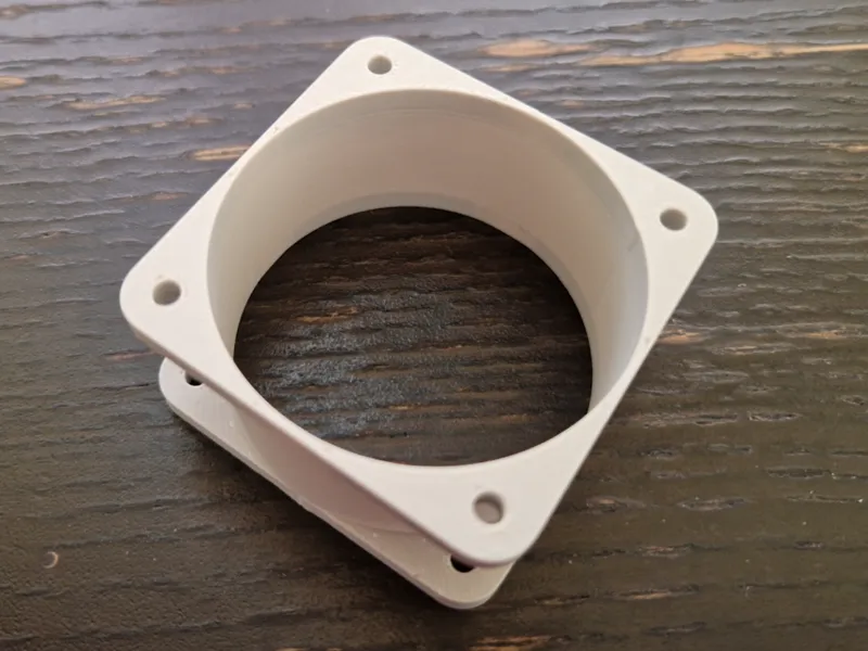 50mm fan tunnel / tube / extension