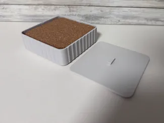 Square Coaster Case for Raclette Coasters 