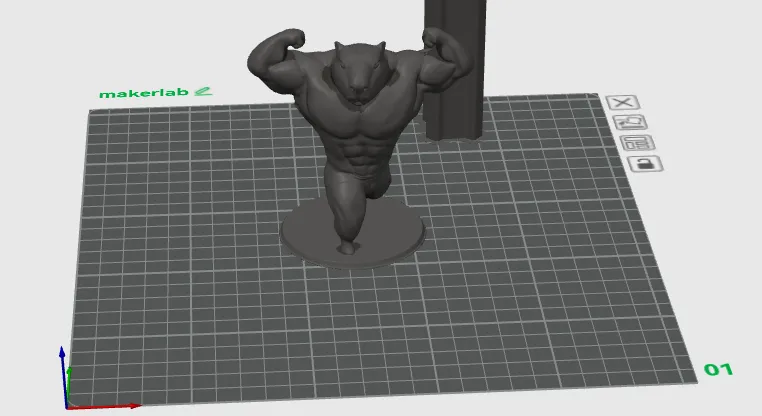 Muscular capybara - Free 3D Print Model - MakerWorld
