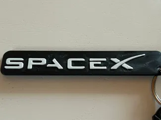 Space X Keychain