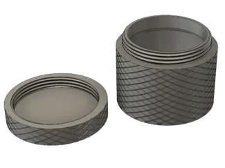 Container diamond surface