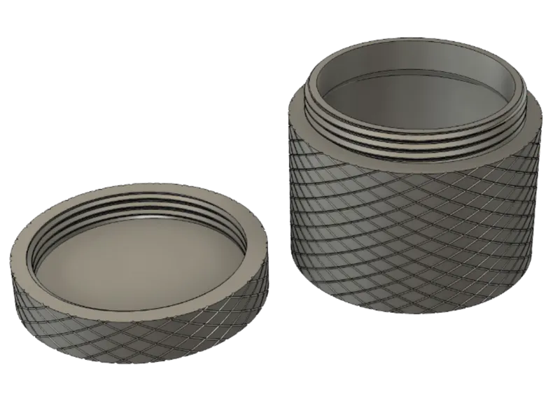 Container diamond surface
