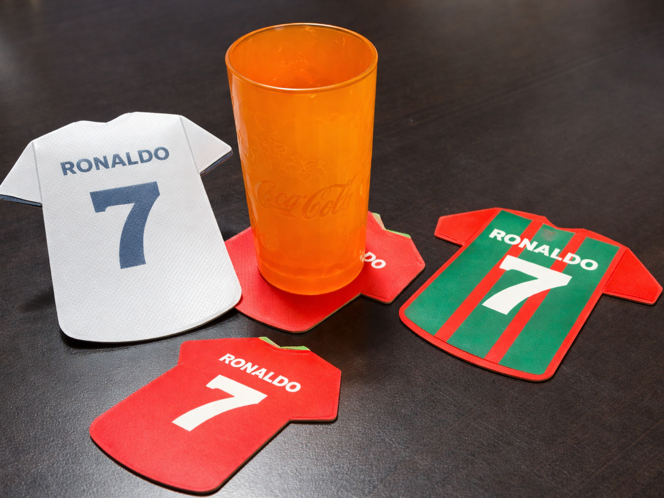 Football Soccer Shirt Coaster Custom name/number