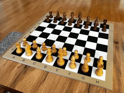 Big magnetic chessboard (FIDE Standard)