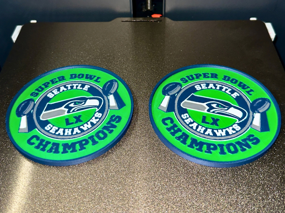 Seattle Seahawks Super Bowl Champions Coasters
