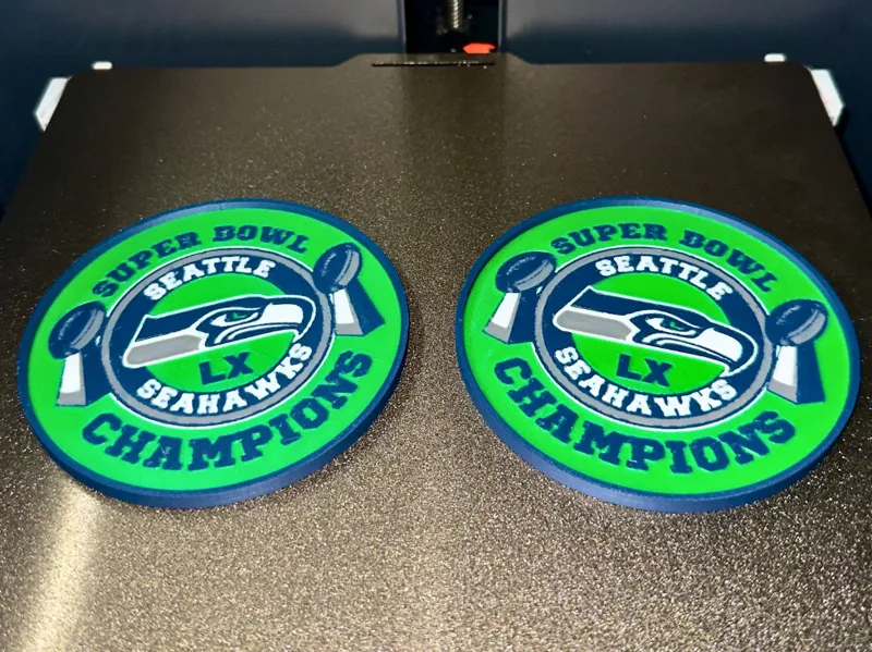 Seattle Seahawks Super Bowl Champions Coasters