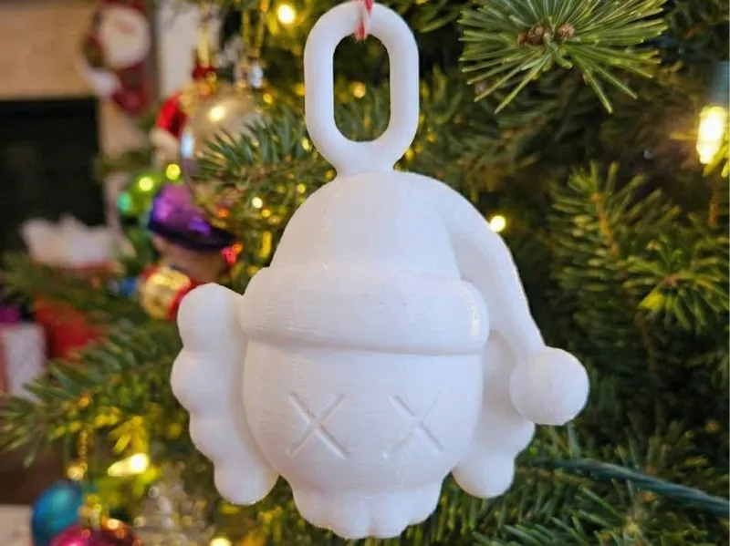 Kaws Christmas bauble