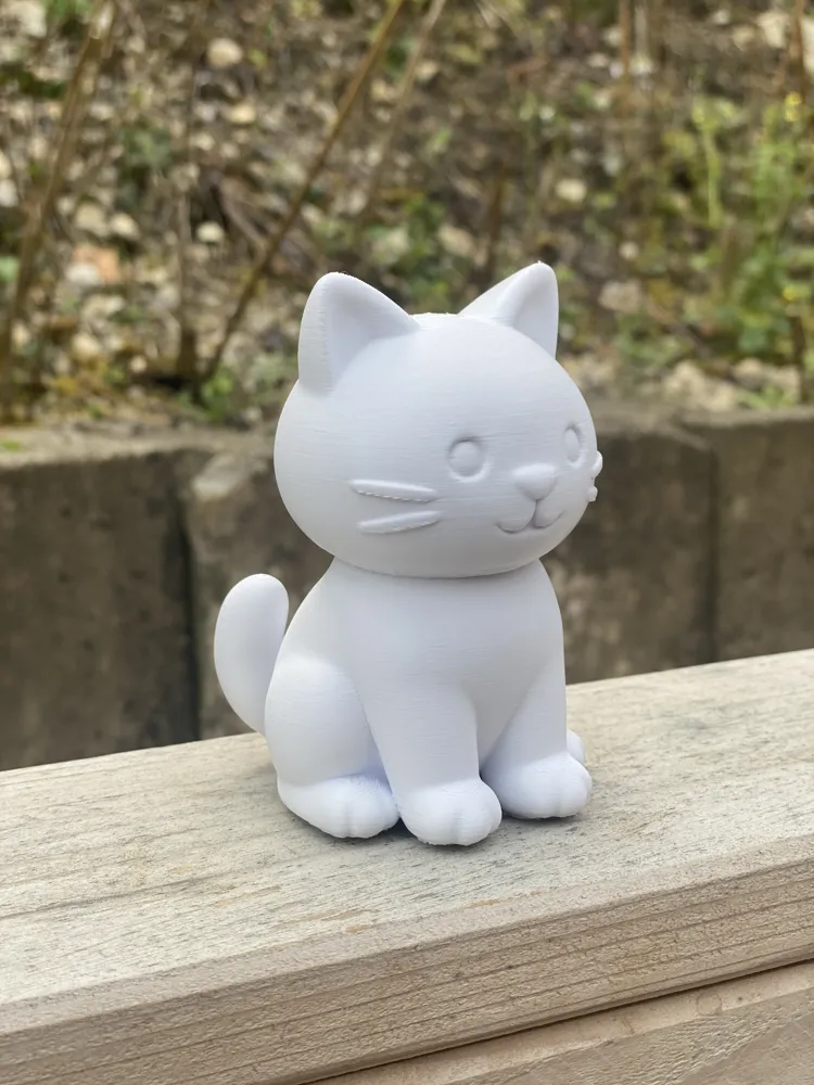 Sweet Cat Figur - Free 3D Print Model - MakerWorld