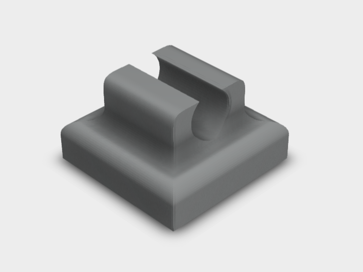 ganchos para cable (para usar con cinta doble faz)