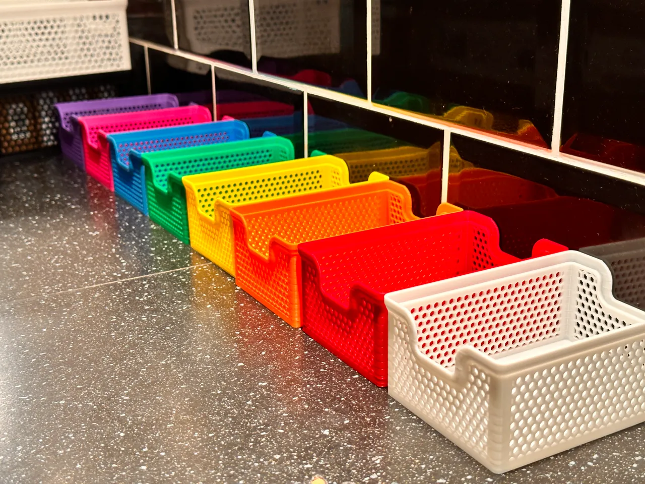 92x132mm Stacking Baskets - Eternity Labs view 2