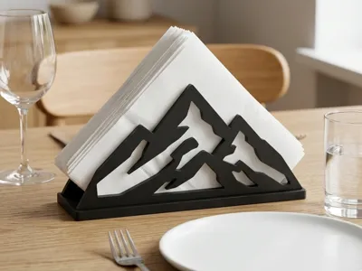 Mountain Range Napkin Holder