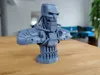 Bust in 3 pieces - 0.16mm layer