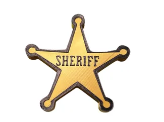 Toys Story Sheriff Badge and Belt Buckle (Woody)