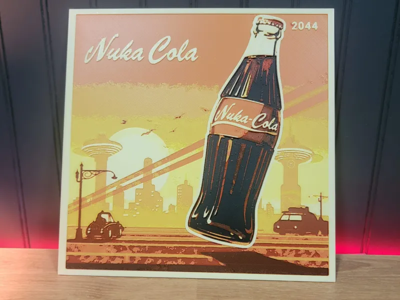 Nuka Cola Sign Hueforge