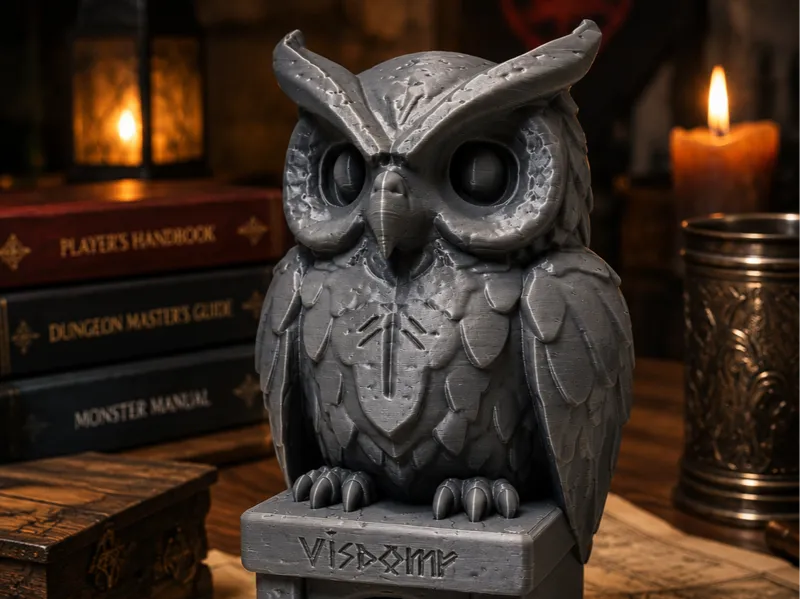 Mystic Owl Dice Tower