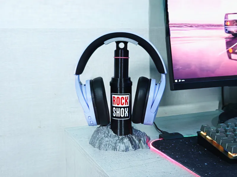 Rear Shock Headphone Stand