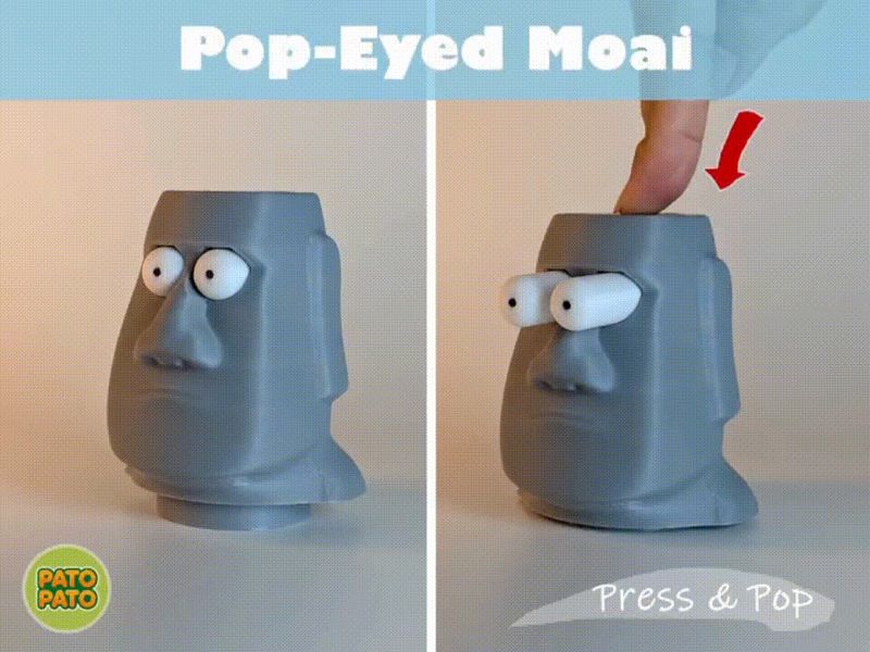 Pop-eyed Moai