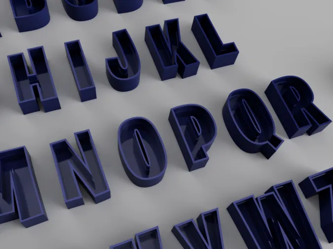 NAMELED - ALPHABET LED LAMP Fortnite