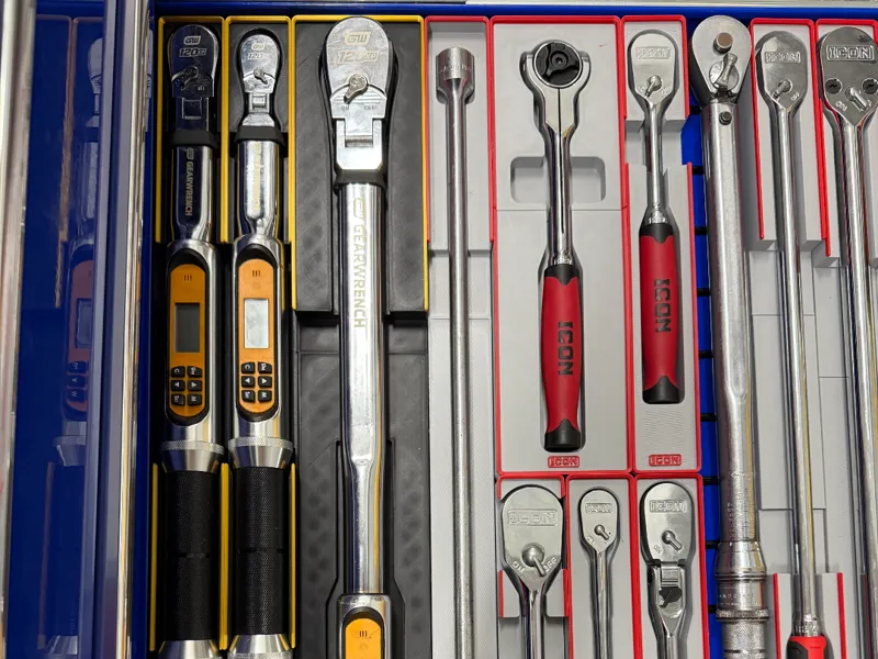 GearWrench 85194 1/4" Torque Wrench Gridfinity