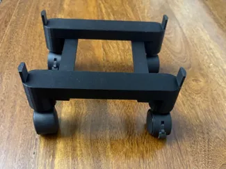 pc tower stand with wheels