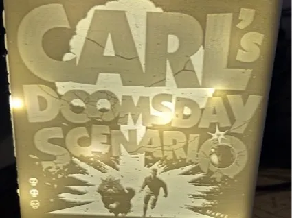 Dungeon Crawler Carl book 2 Lithopane