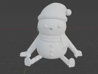 Bonhomme de neige articulé — photo 2