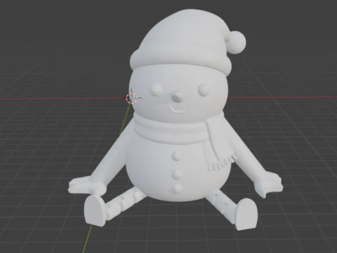 Bonhomme de neige articulé