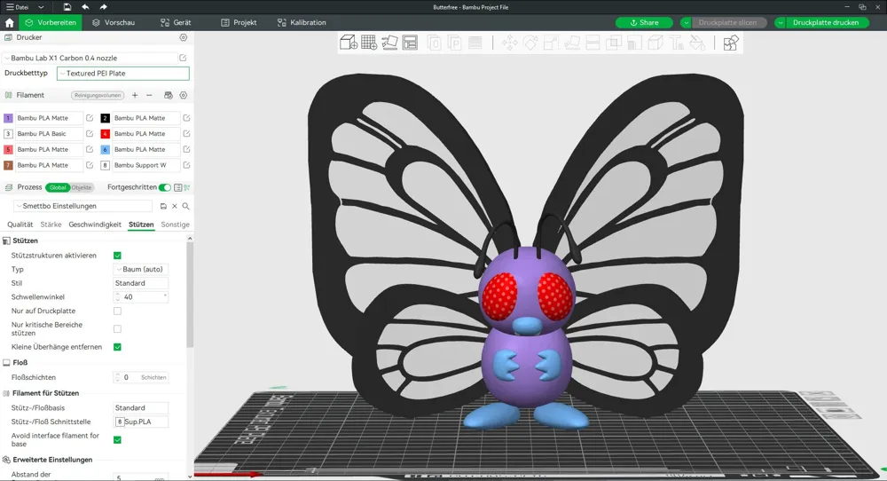 Multicolor - Pokemon 001 to 015 - Free 3D Print Model - MakerWorld