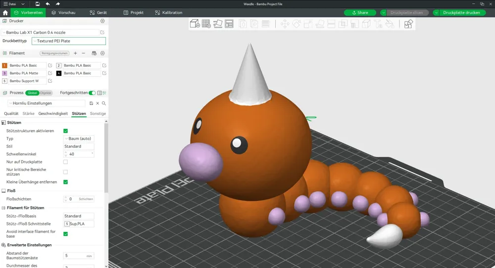 Multicolor - Pokemon 001 to 015 - Free 3D Print Model - MakerWorld