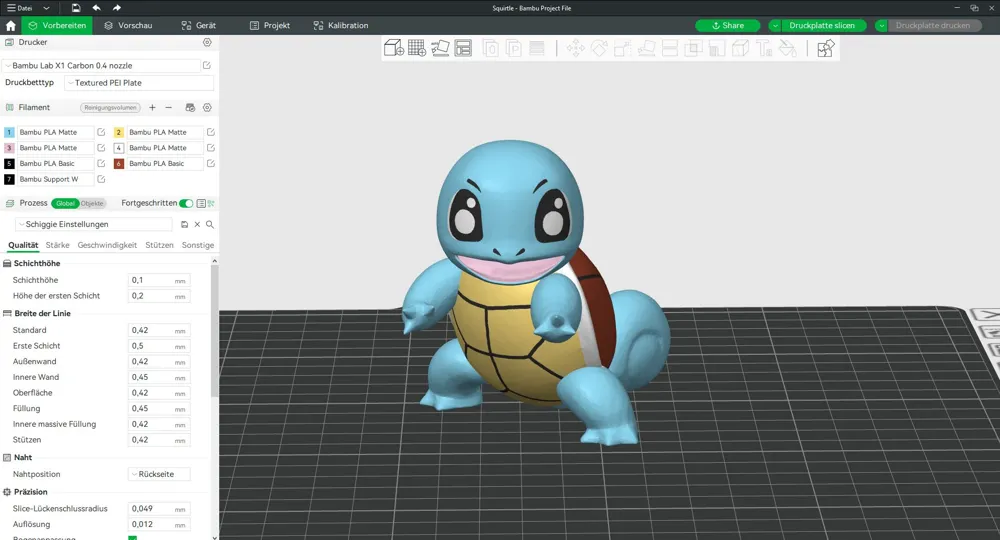 Multicolor - Pokemon 001 to 015 - Free 3D Print Model - MakerWorld