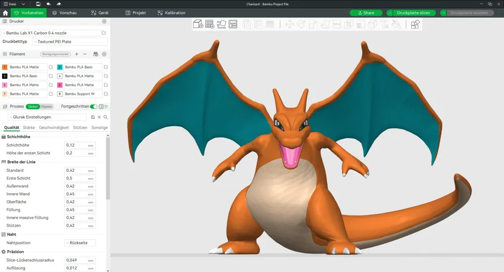 Multicolor - Pokemon 001 to 015 - Free 3D Print Model - MakerWorld