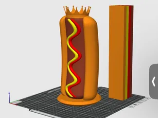 Hot Dog King Tip Jar