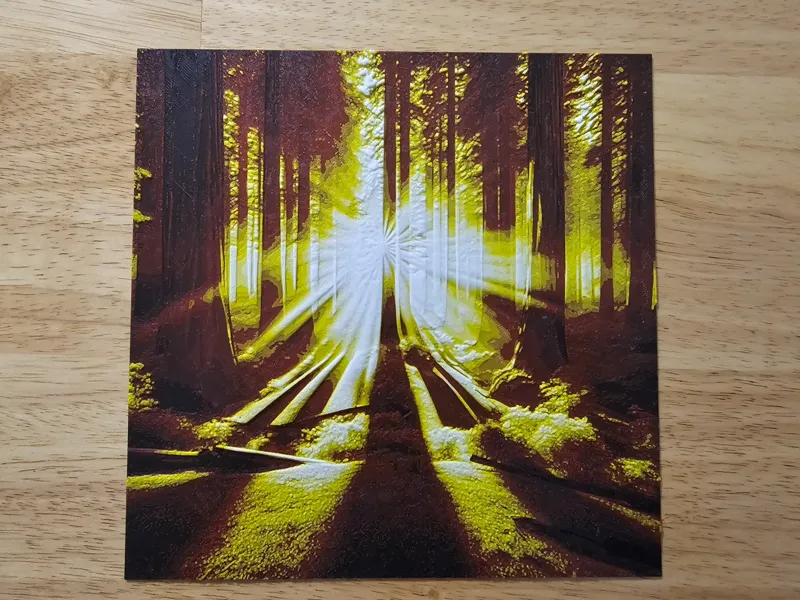Forest Sunset HueForge