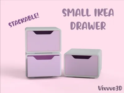 Small Ikea Drawer - By Vixvvo3D Functional